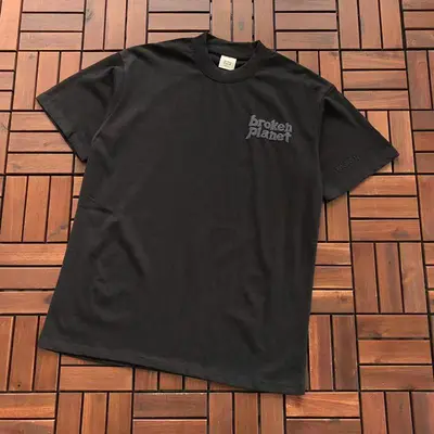 ￥~79 BROKEN PLANET T-SHIRT 77030724 (im 185CM 70KG iwear size M in the photo)