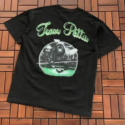 ￥~79 BROKEN PLANET T-SHIRT 77030723 (im 176CM 58KG iwear size M in the photo)