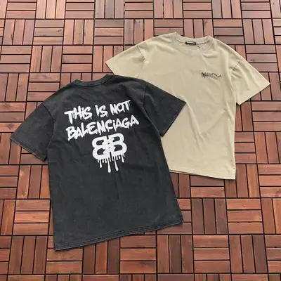￥ 129 B🔥L🔥🔥🔥IA🔥A T-SHIRT 88030703 (im 176CM 58KG iwear size S in the photo)