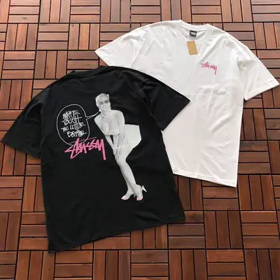 ￥~79 ST🔥S🔥Y T-SHIRT 77030834 (im 176CM 58KG iwear size L in the photo)