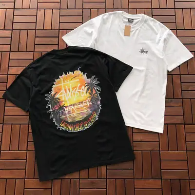 ￥~79 ST🔥S🔥Y T-SHIRT 77030833 (im 176CM 58KG iwear size M in the photo)