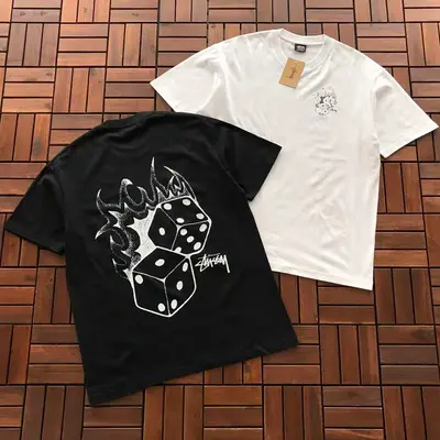 ￥~79 ST🔥S🔥Y T-SHIRT 77030832 (im 176CM 58KG iwear size M in the photo)