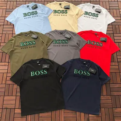 ￥~115 H🔥G🔥 B🔥🔥S T-SHIRT 66030825 (im 185CM 80KG iwear size L in the photo)