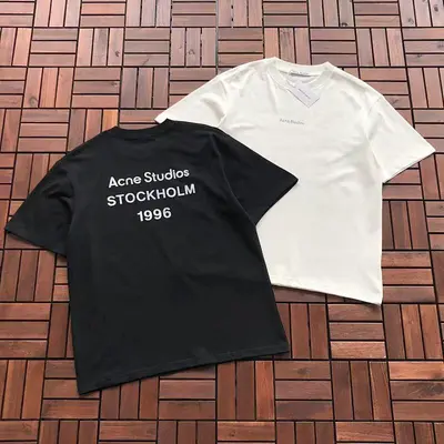 ¥~109 ACNE STUDIOS T-SHIRT 55030921 (im 185CM 80KG iwear size L in the photo)