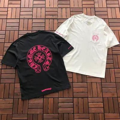 ¥~189 CH🔥OM🔥 HE🔥RTS T-SHIRT 66031177 (im 185CM 80KG iwear size M in the photo)