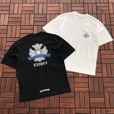 ¥~189 CH🔥OM🔥 HE🔥RTS T-SHIRT 66031113 (im 185CM 80KG iwear size M in the photo)