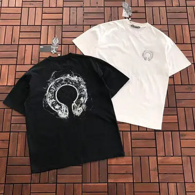 ¥~119 CH🔥OM🔥 HE🔥RTS T-SHIRT 66031112 (im 185CM 80KG iwear size M in the photo)