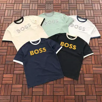 ￥~115 H🔥G🔥 B🔥🔥S T-SHIRT 66031325 (im 185CM 70KG iwear size L in the photo)