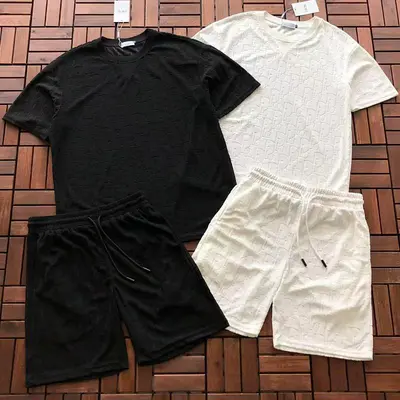 TOP￥~95 PANT￥~99 D🔥O🔥T-SHIRT SHORTS 55031307 (im 180CM 68KG iwear size 3XL in the photo)