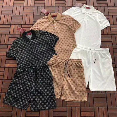 TOP￥~109 PANT￥~99 G🔥C🔥I T-SHIRT SHORTS 55031304 (im 180CM 68KG iwear size L in the photo)