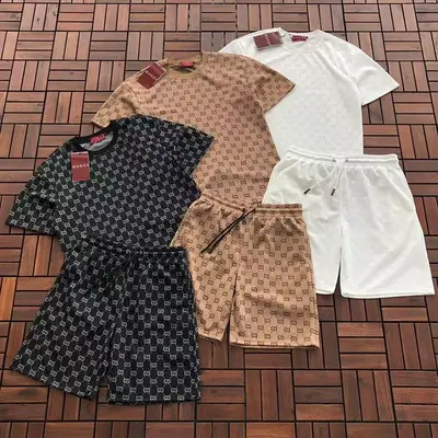TOP￥~95 PANTS￥~99 G🔥C🔥I T-SHIRT SHORTS 55031303 (im 180CM 68KG iwear size L in the photo)