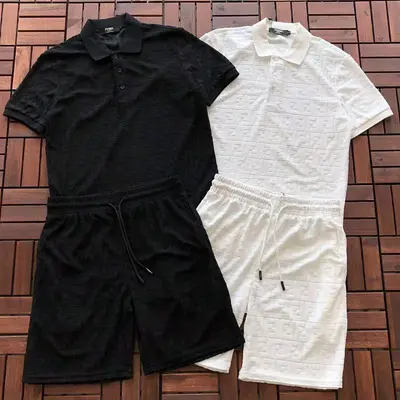 TOP￥~109 PANTS￥~99F🔥🔥D🔥 T-SHIRT SHORTS 55031430 (im 180CM 68KG iwear size L in the photo)