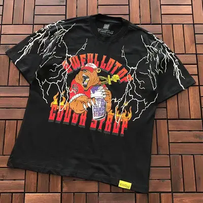 ￥~86 TH🔥T'S A AW🔥UL L🔥T OF C..T-SHIRT 77031765 (im 185CM 80KG iwear size M in the photo)