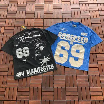 ¥~89 GODSPEED T-SHIRT 77031738 (im 185CM 80KG iwear size M in the photo)