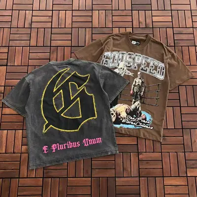 ¥~85 GODSPEED T-SHIRT 77031743 (im 185CM 80KG iwear size M in the photo)