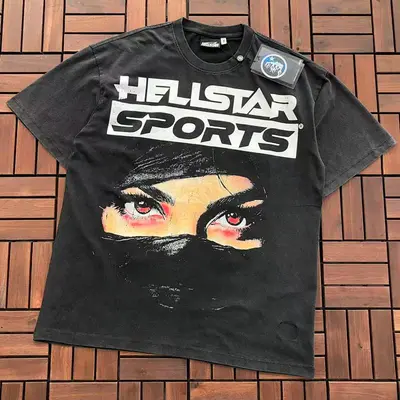 ¥~86 HELLSTAR T-SHIRT 77031760 (im 185CM 80KG iwear size XL in the photo)