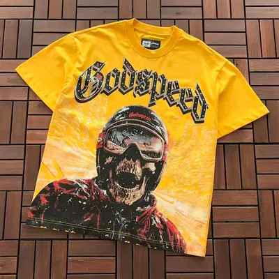 ¥~85 GODSPEED T-SHIRT 77031768 (im 185CM 80KG iwear size M in the photo)