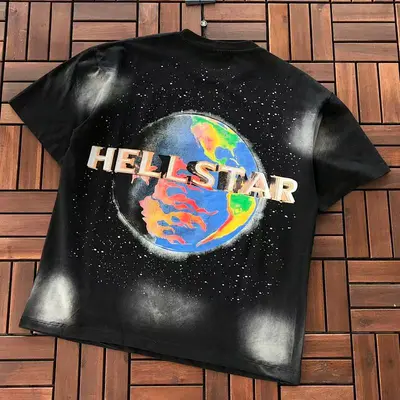 ¥~86 HELLSTAR T-SHIRT 77031753 (im 185CM 80KG iwear size M in the photo)