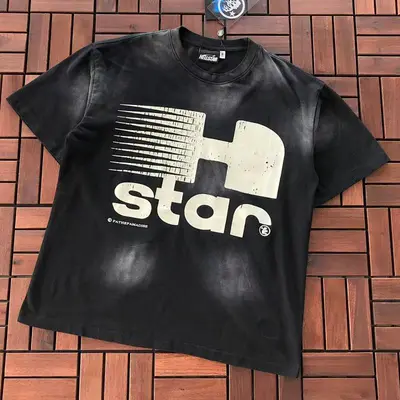 ¥~86 HELLSTAR T-SHIRT 77031749 (im 185CM 80KG iwear size M in the photo)
