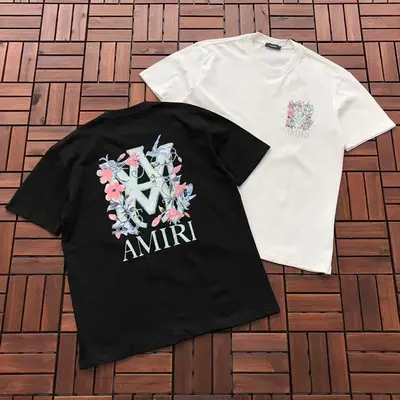 ￥~85 AMIRI T-SHIRT 77031682 (im 176CM 58KG iwear size M in the photo)