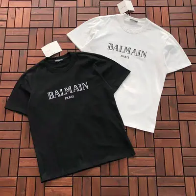 ￥~85 BALMAIN T-SHIRT 77031653 (im 180CM 68KG iwear size M in the photo)