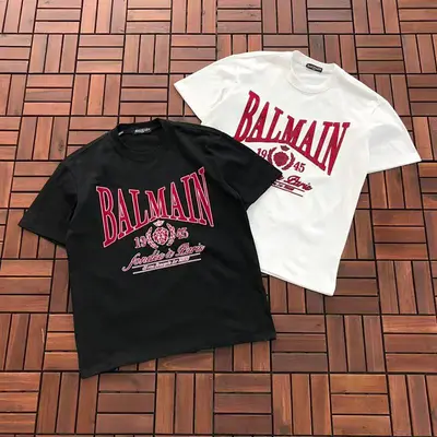 ￥~85 BALMAIN T-SHIRT 77031648 (im 180CM 68KG iwear size M in the photo)