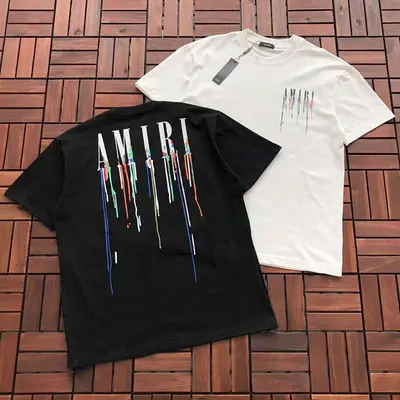 ￥~85 AMIRI T-SHIRT 77031672 (im 176CM 58KG iwear size L in the photo)