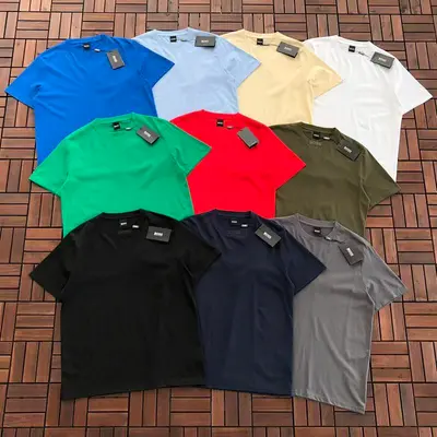 ￥~109 H🔥G🔥 B🔥🔥S T-SHIRT 66031603 (im 185CM 80KG iwear size L in the photo)