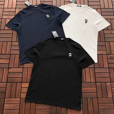 ￥~115 KARL LAGERFELD T-SHIRT 66031611 (im 185CM 80KG iwear size L in the photo)