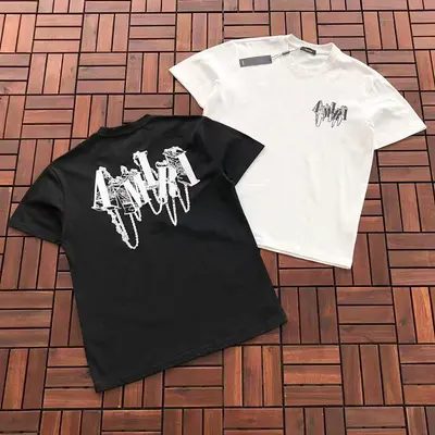 ￥~85 AMIRI T-SHIRT 77031610 (im 180CM 68KG iwear size M in the photo)