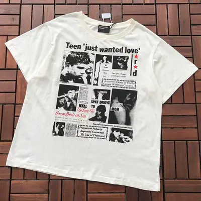 ￥~89 E.R.D T-SHIRT 77031828 (im 180CM 68KG iwear size M in the photo)