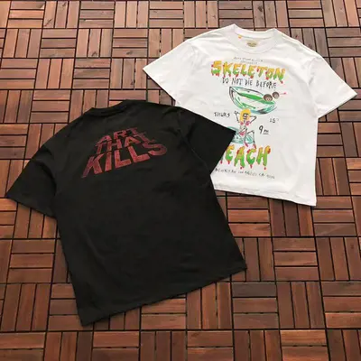 ￥~79 GALLERY DEPT T-SHIRT 77031820 (im 180CM 68KG iwear size M in the photo)