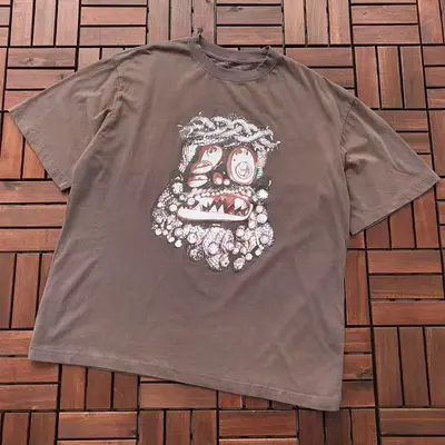 ￥~99 TRAVIS SCOTT T-SHIRT 77031847 (im 180CM 68KG iwear size M in the photo)
