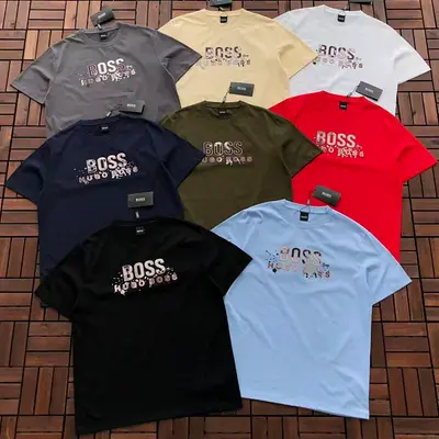 ￥~115 H🔥G🔥 B🔥🔥S T-SHIRT 66031711 (im 185CM 80KG iwear size L in the photo)