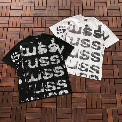 ￥129 ST🔥S🔥Y T-SHIRT 88031931 (im 185CM 68KG iwear size M in the photo)
