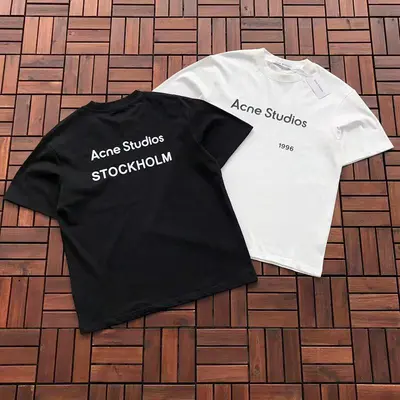 ￥159 ACNE STUDIOS T-SHIRT 88031901 (im 176CM 58KG iwear size M in the photo)