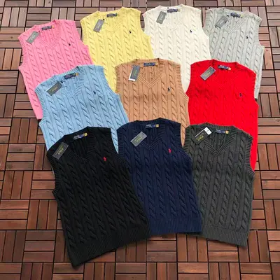 ￥~139 RA🔥PH🔥AU🔥EN VEST SWEATER 66032057 (im 185CM 80KG iwear size M in the photo)