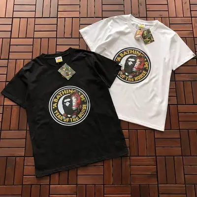 ¥109 BAPE T-SHIRT 88032015 (im 176CM 58KG iwear size L in the photo)