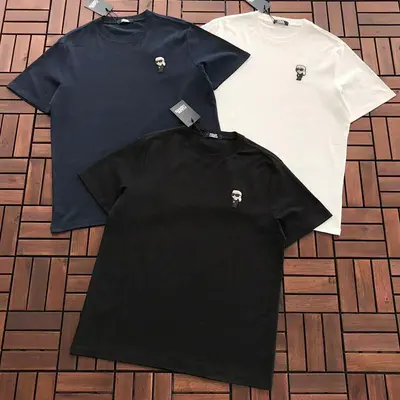 ¥~85 KARL LAGERFELD T-SHIRT 66032022 (im 185CM 80KG iwear size L in the photo)