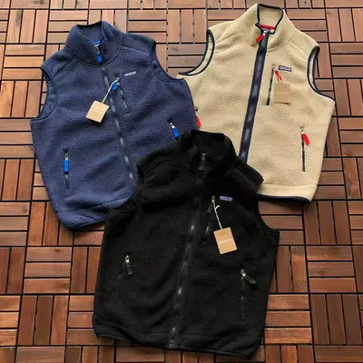 ¥~179 P🔥TAG🔥N🔥A VEST FLEECE 66032017 (im 185CM 80KG iwear size S in the photo)