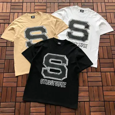 ￥~79 ST🔥S🔥Y T-SHIRT 55032249 (im 185CM 80KG iwear size L in the photo)