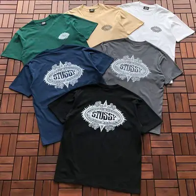 ￥ ~ 79 ST🔥S🔥Y T-SHIRT 55032237 (im 176CM 58KG iwear size L in the photo)