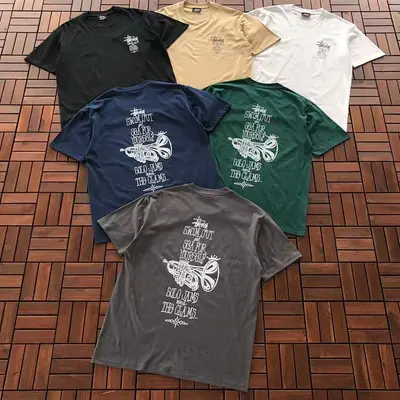 ￥ ~ 79 ST🔥S🔥Y T-SHIRT 55032224 (im 176CM 58KG iwear size L in the photo)