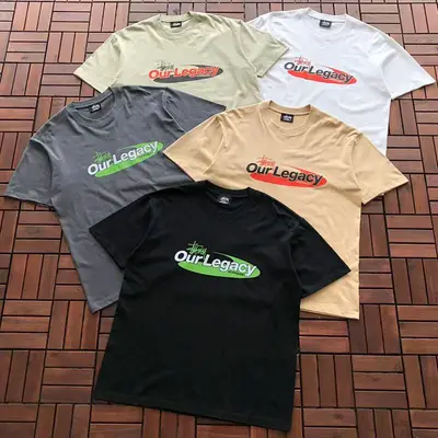 ￥~79 ST🔥S🔥Y & OUR LEGACY T-SHIRT 55032231 (im 176CM 58KG iwear size L in the photo)