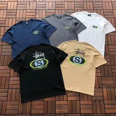 ￥~79 ST🔥S🔥Y T-SHIRT 55032242 (im 185CM 80KG iwear size L in the photo)
