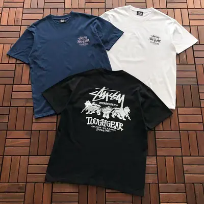 ￥~79 ST🔥S🔥Y T-SHIRT 55032212 (im 185CM 80KG iwear size L in the photo)