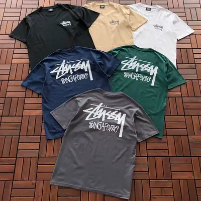 ￥ ~ 79 ST🔥S🔥Y T-SHIRT 55032217 (im 176CM 58KG iwear size L in the photo)