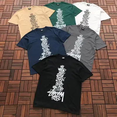 ￥ ~ 79 ST🔥S🔥Y T-SHIRT 55032226 (im 176CM 58KG iwear size L in the photo)