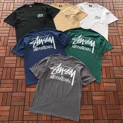 ￥ ~ 79 ST🔥S🔥Y T-SHIRT 55032216 (im 176CM 58KG iwear size L in the photo)