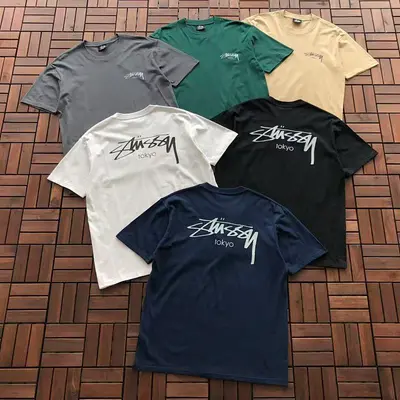 ￥ ~ 79 ST🔥S🔥Y T-SHIRT 55032211 (im 185CM 80KG iwear size L in the photo)